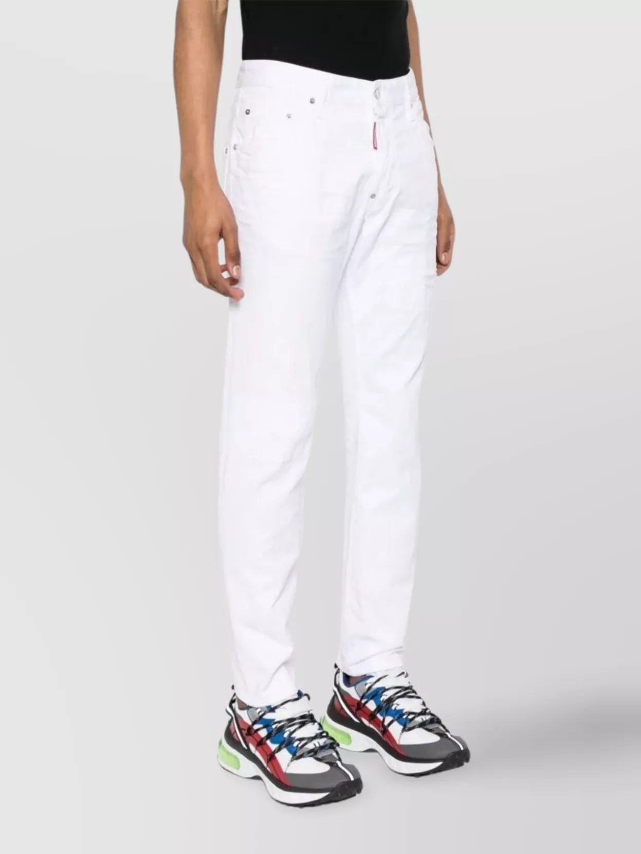 Dsquared2 Tailored Trousers With Pockets And Loops