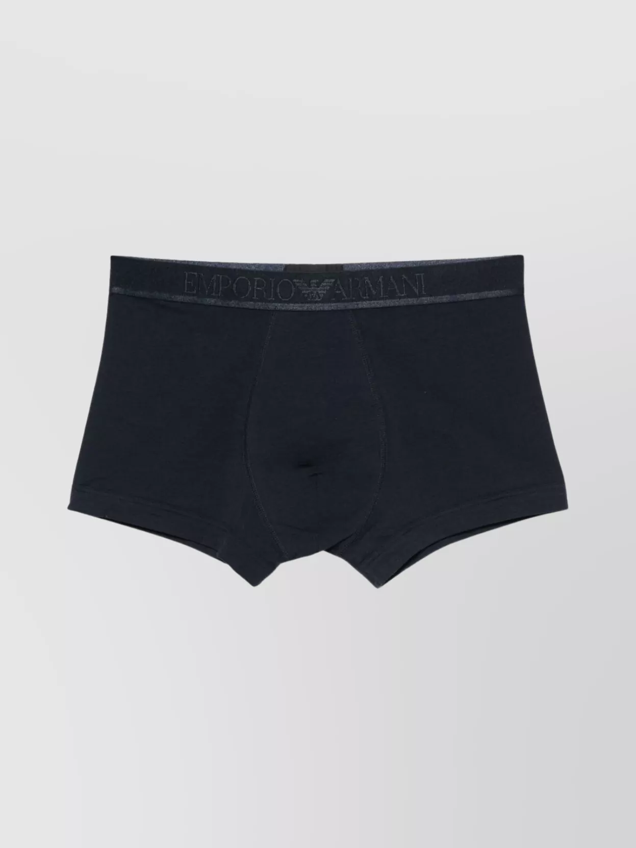 Emporio Armani Cotton Blend Boxers Three Pack In Blue