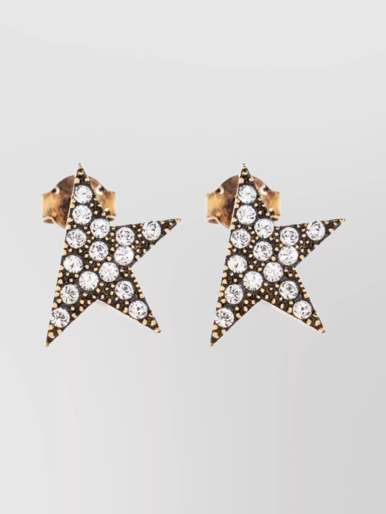 Golden Goose Golden Star-shaped Embellished Earrings