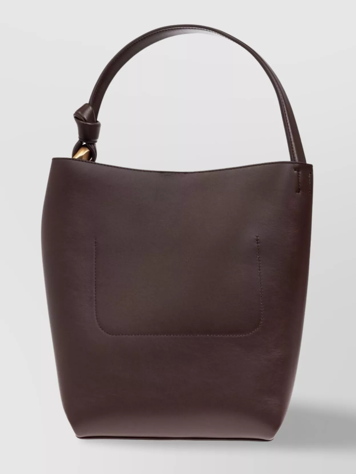Jw Anderson Bucket Shape Single Handle Gold-tone Hardware