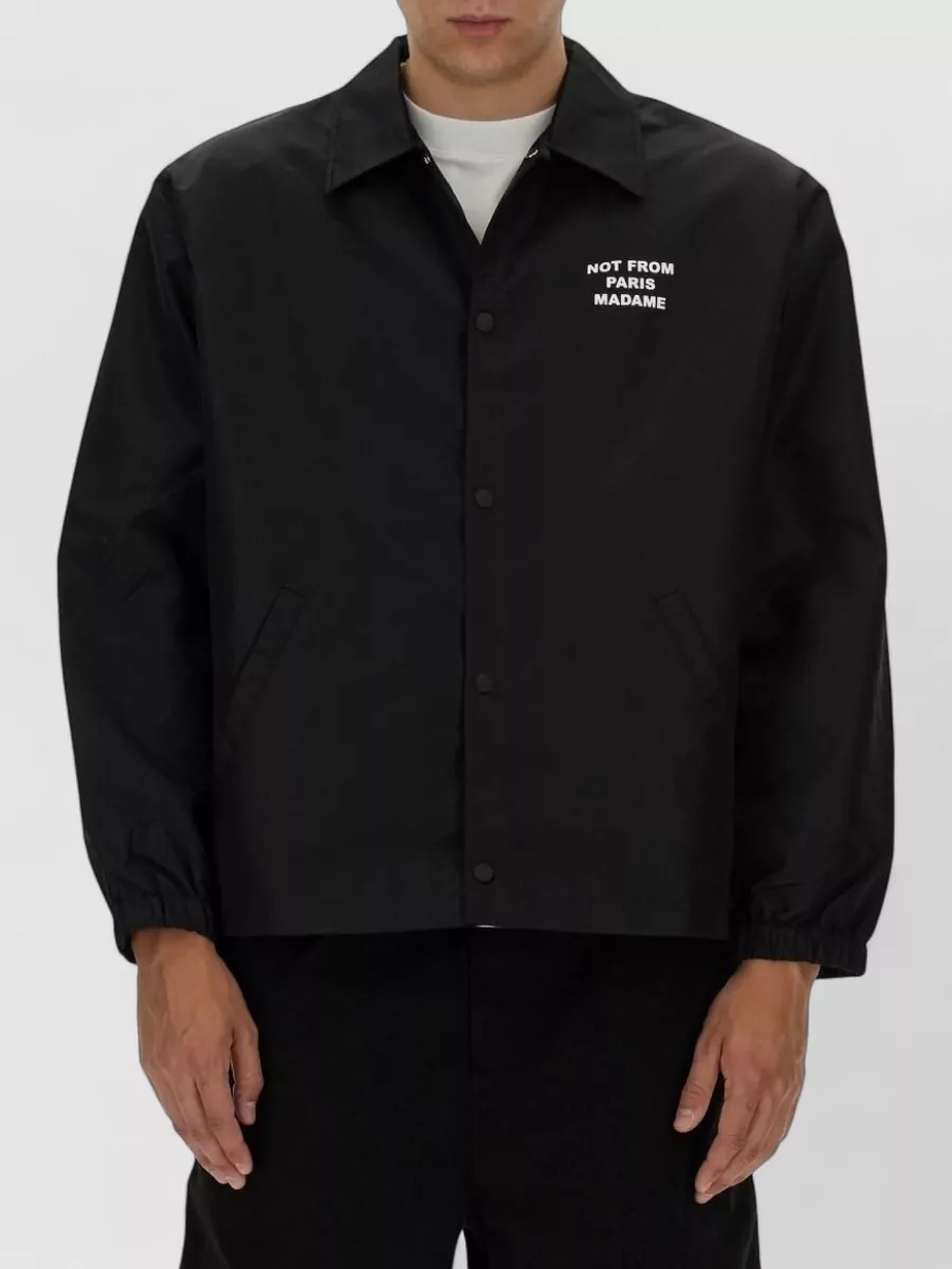 Drôle De Monsieur single breasted coat