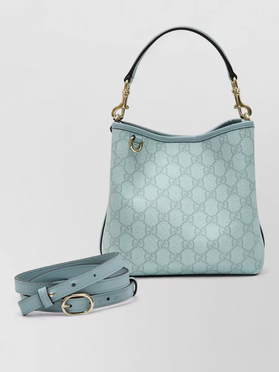 Gucci Gg Clutch Bag Detachable Strap Top Handle