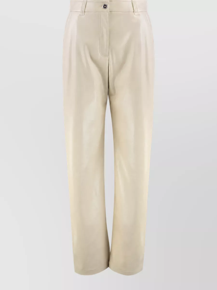 Pinko Faux leather balloon trousers
