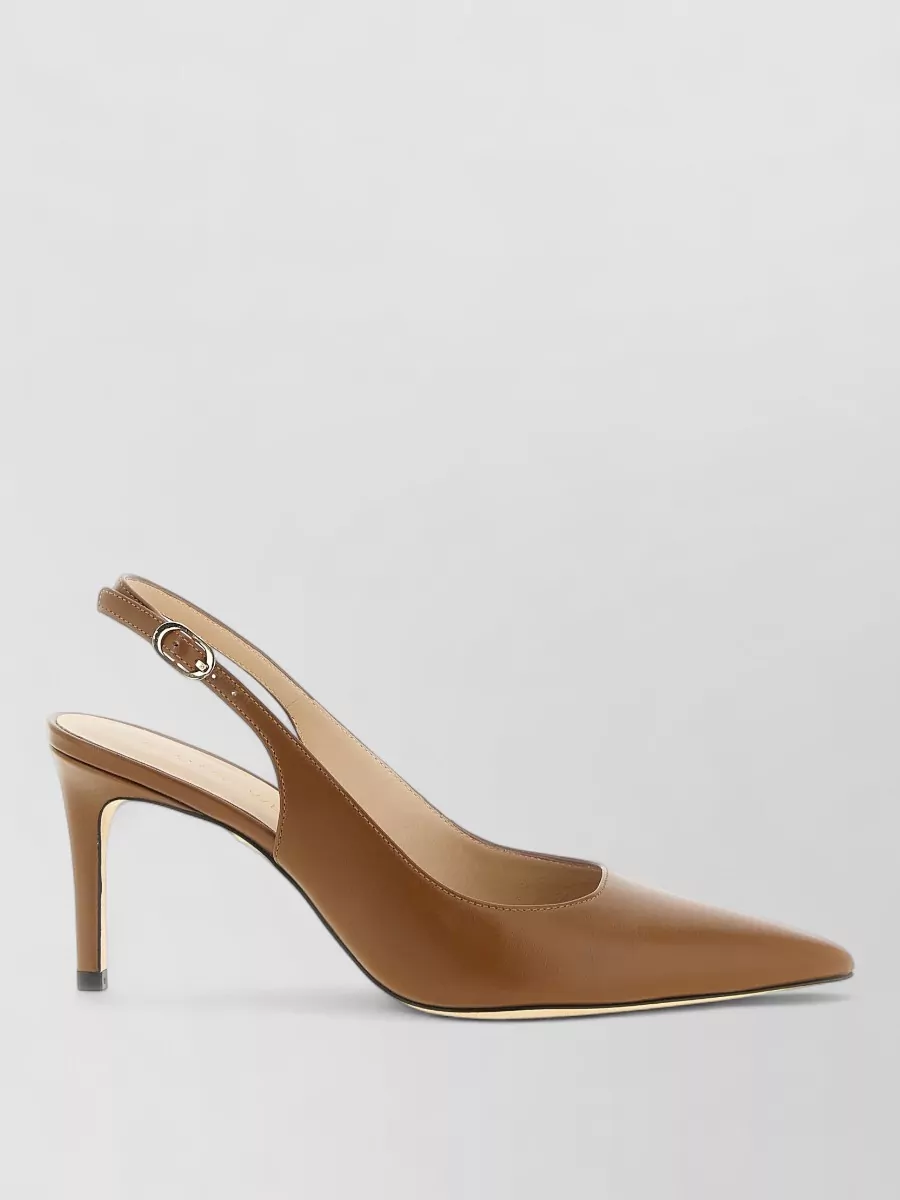 Stuart Weitzman Leather Slingback Pumps