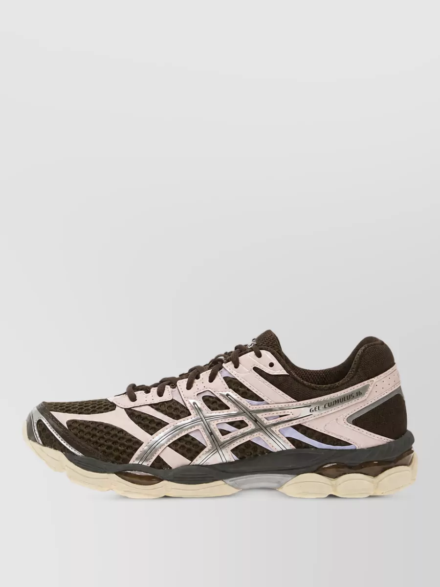 Asics Synthetic Leather Low-Top Sneakers