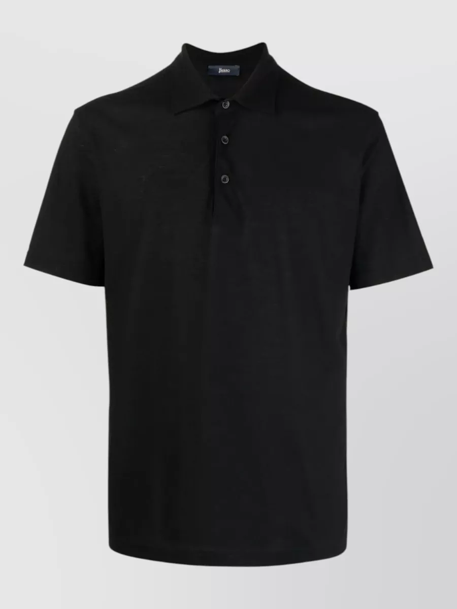Herno cotton polo shirt