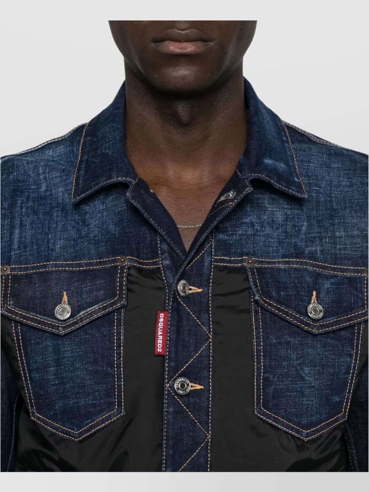 Dsquared2 Casual Jackets With Chest Pockets And Long Sleeves