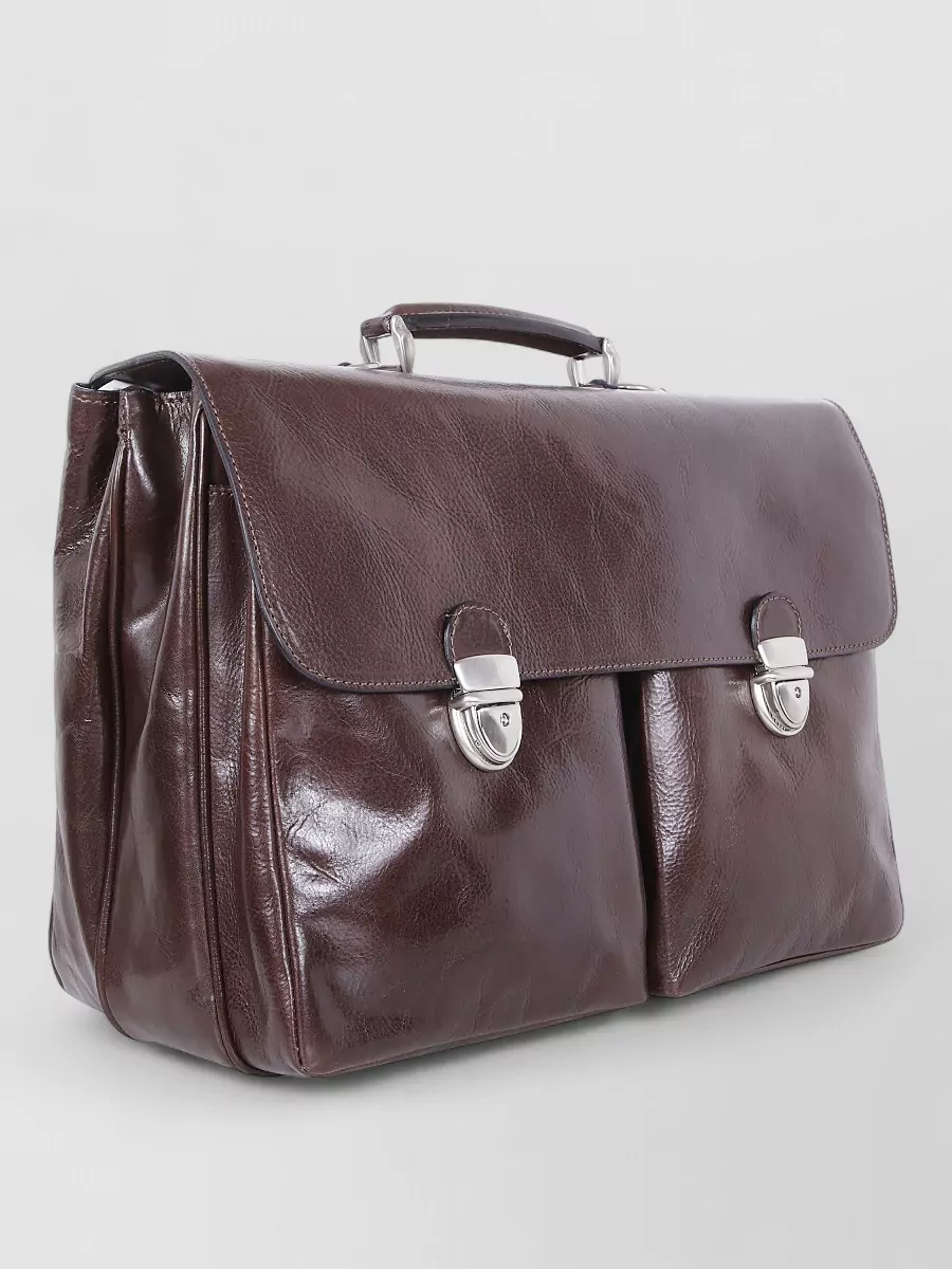 Sait Leather Briefcase