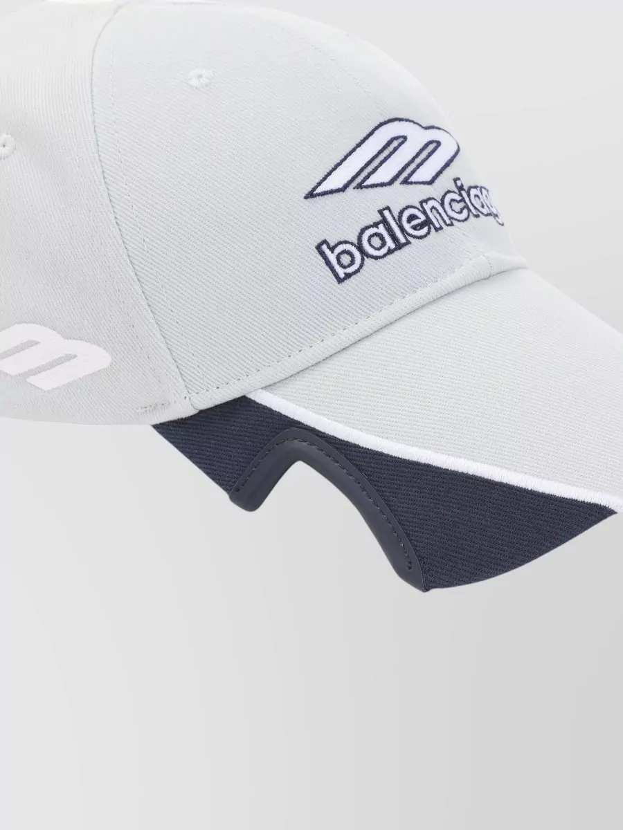 Balenciaga Cotton Embroidered Baseball Cap