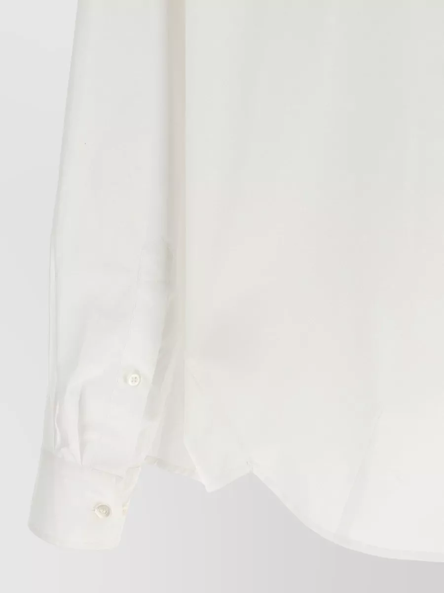 Dries Van Noten Cotton Embroidered Oversized Shirt