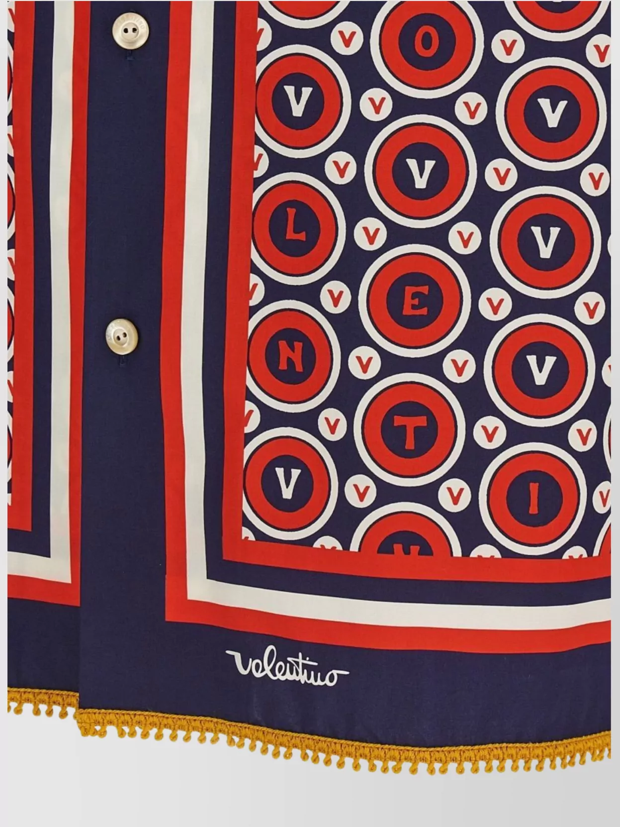 Valentino Garavani Graphic Print Short Sleeves Shirt