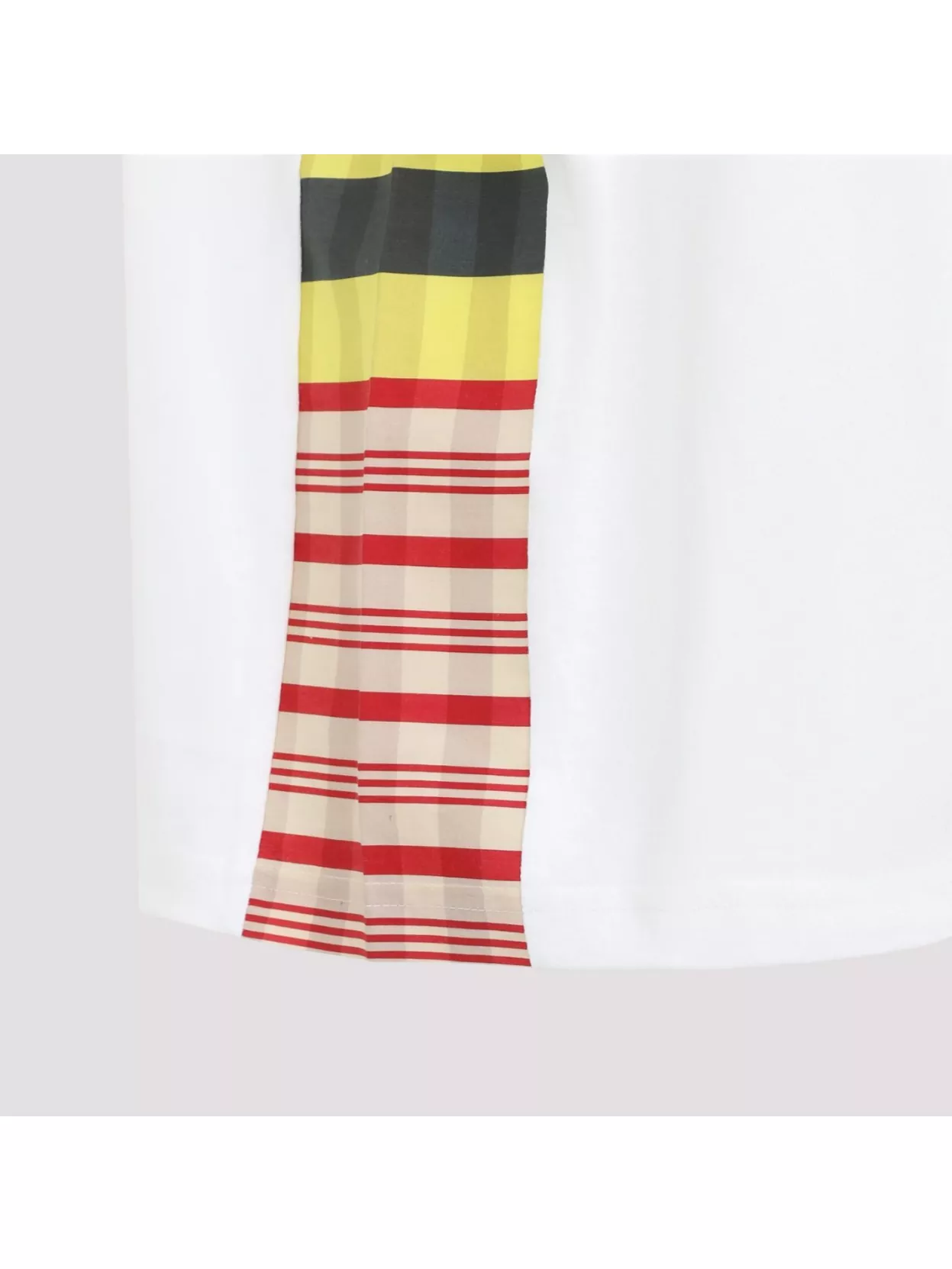 Bottega Veneta Checked Pattern Cotton T-Shirt