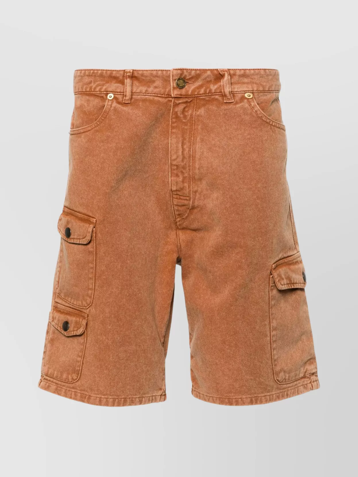 Shop Erl Cargo Pocket Knee Length Shorts