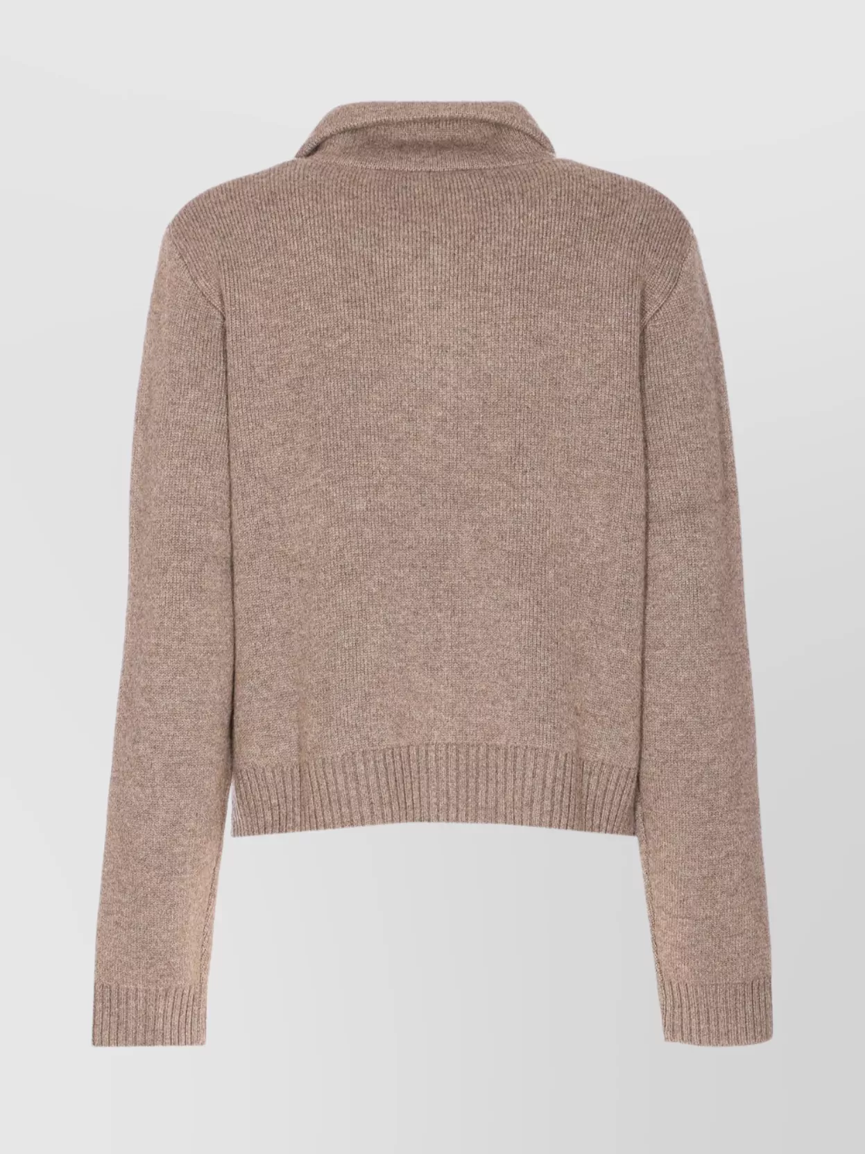 Lisa Yang Collared Jacket With Long Sleeves And Pockets In Brown