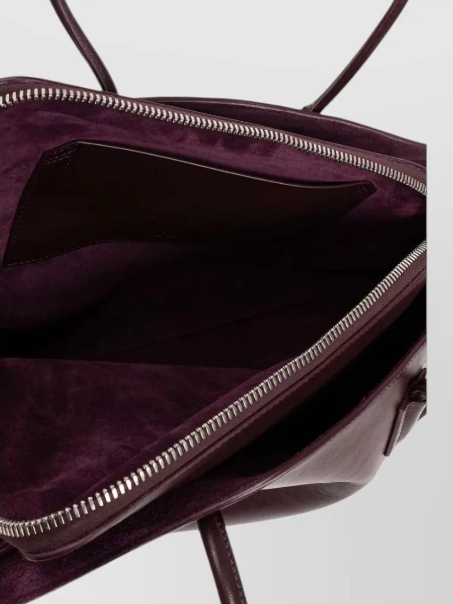 The Attico Medium Leather Tote Bag