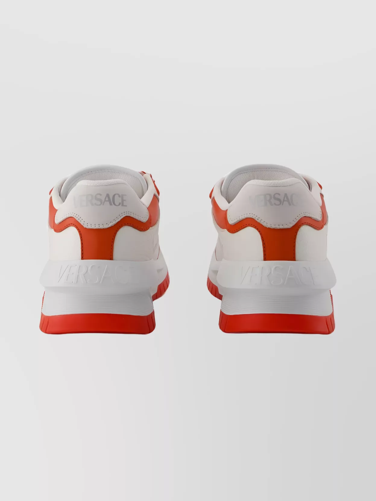 Versace Odissea Sneakers Leather Lace-Up Design