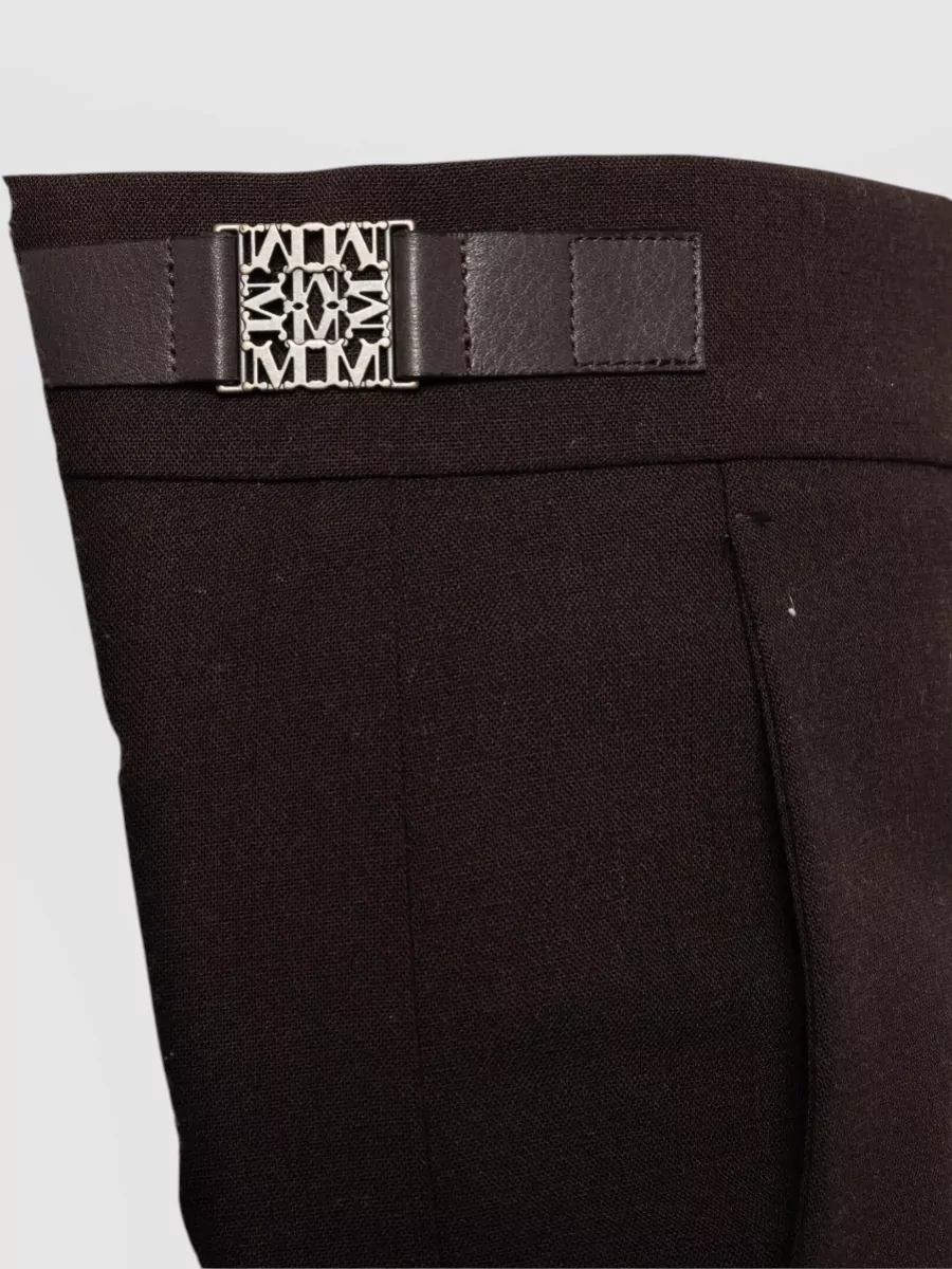 Max Mara Wool Slim-Fit Suit Trousers