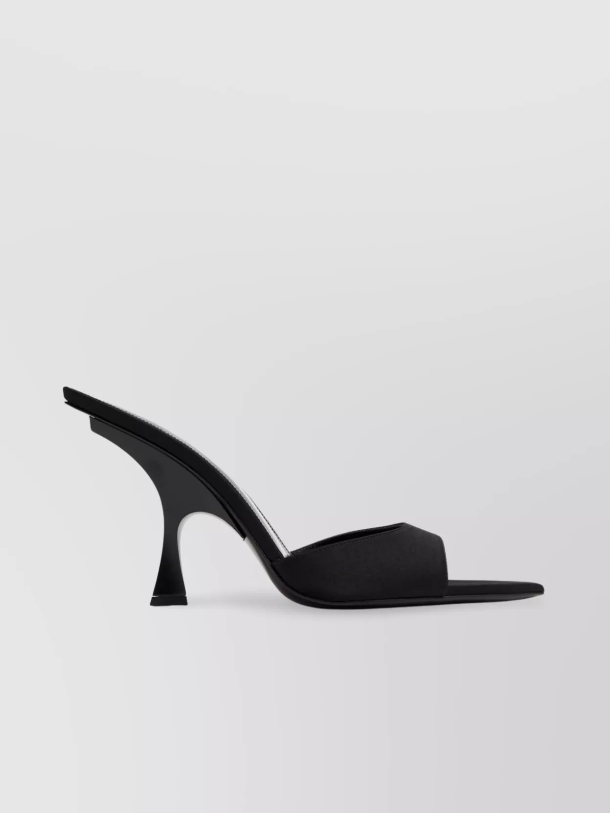 Attico Ester Mules Leather Curved Heel Dust Bag