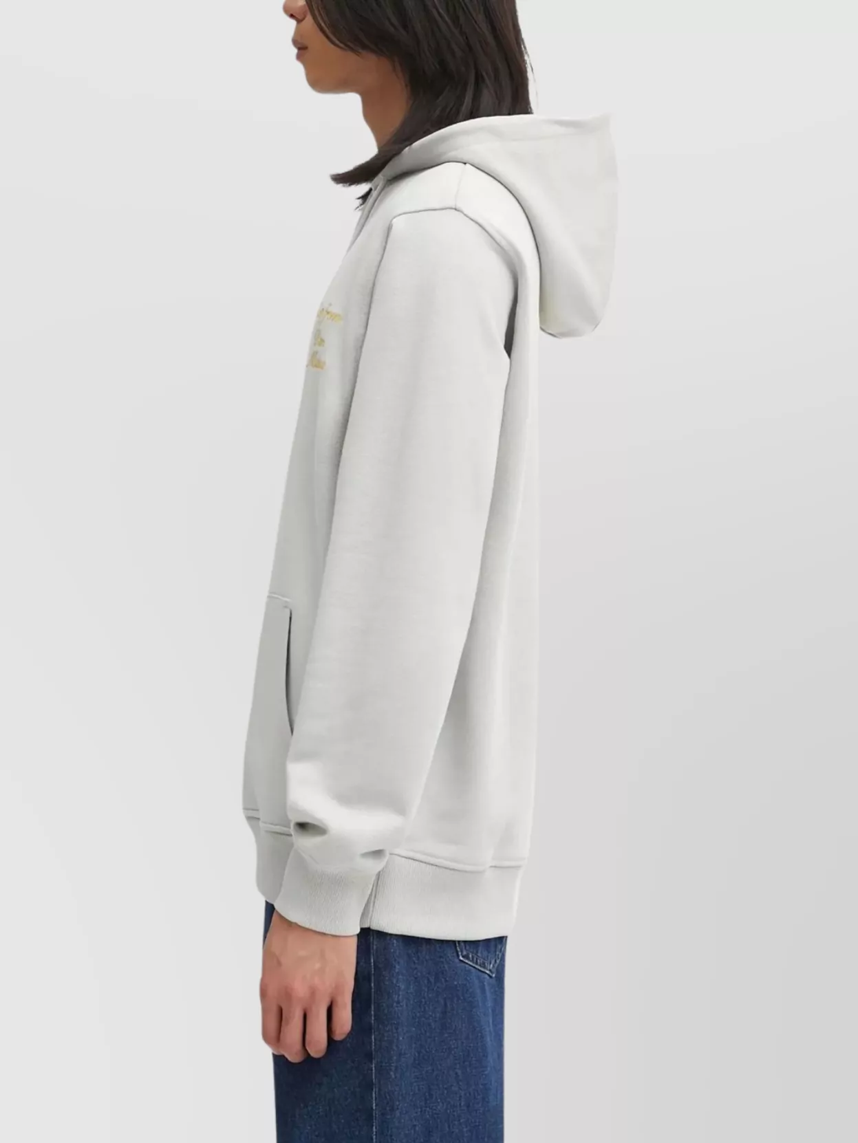 Drôle De Monsieur Logo Hoodie Featuring Kangaroo Pocket