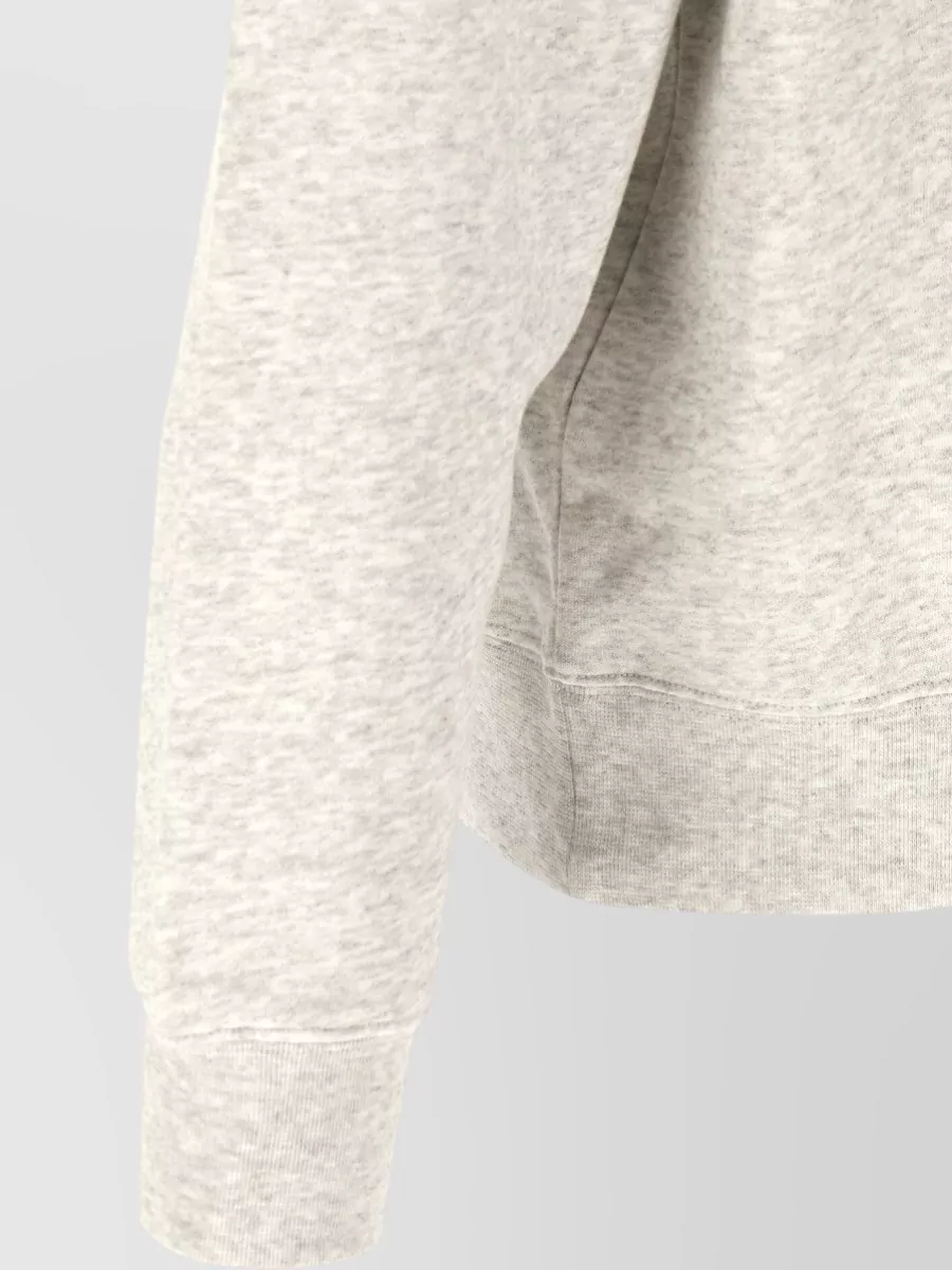 Jacquemus Cotton Logo-Patch Crew-Neck Sweatshirt