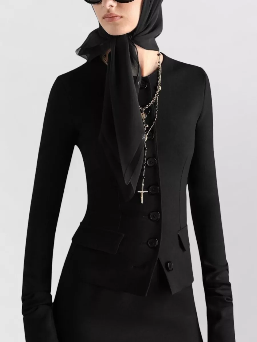 Dolce&Gabbana Virgin Wool Slim-Fit Single-Breasted Blazer