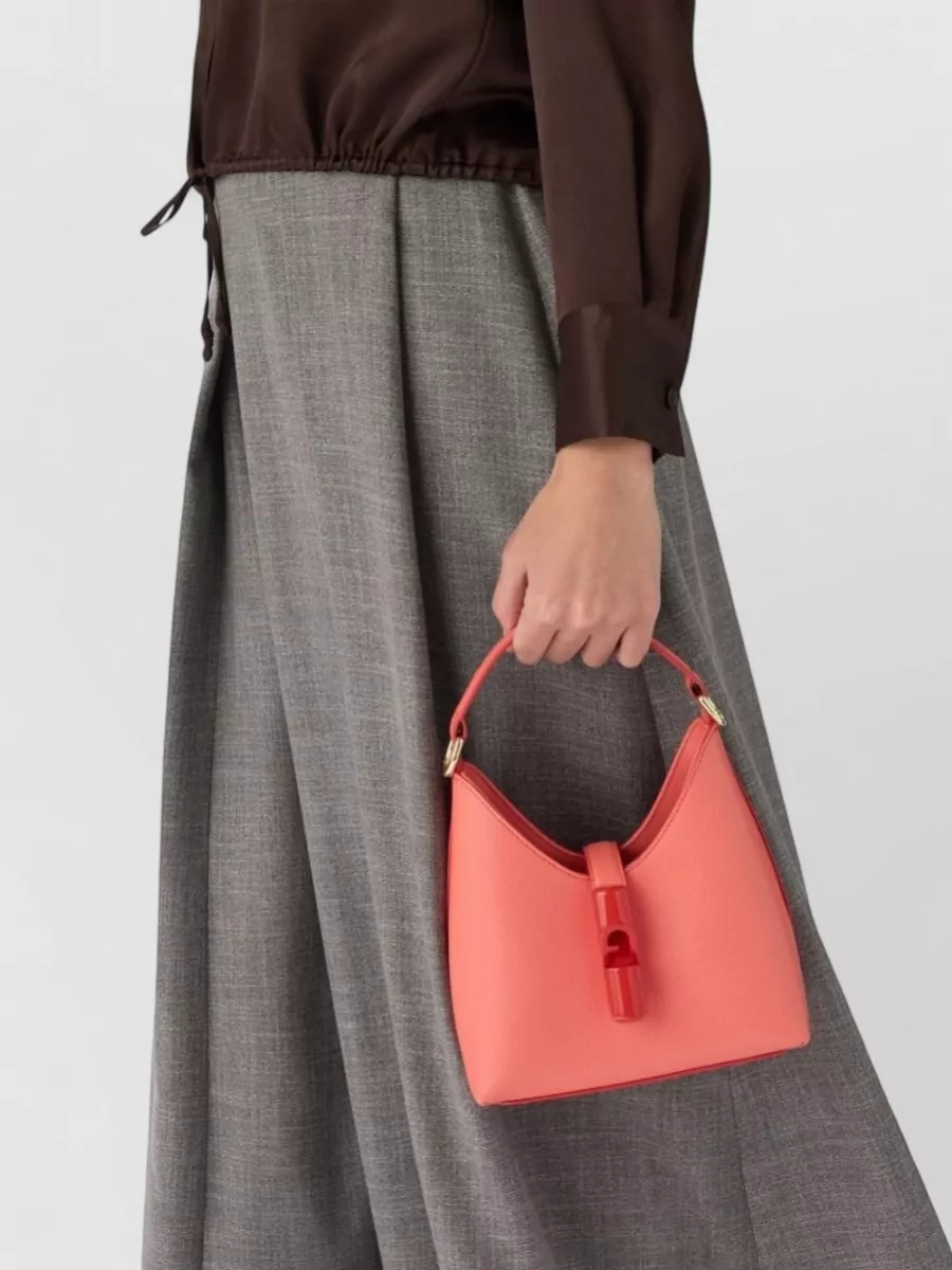 Furla Iride Mini Leather Shoulder Bag