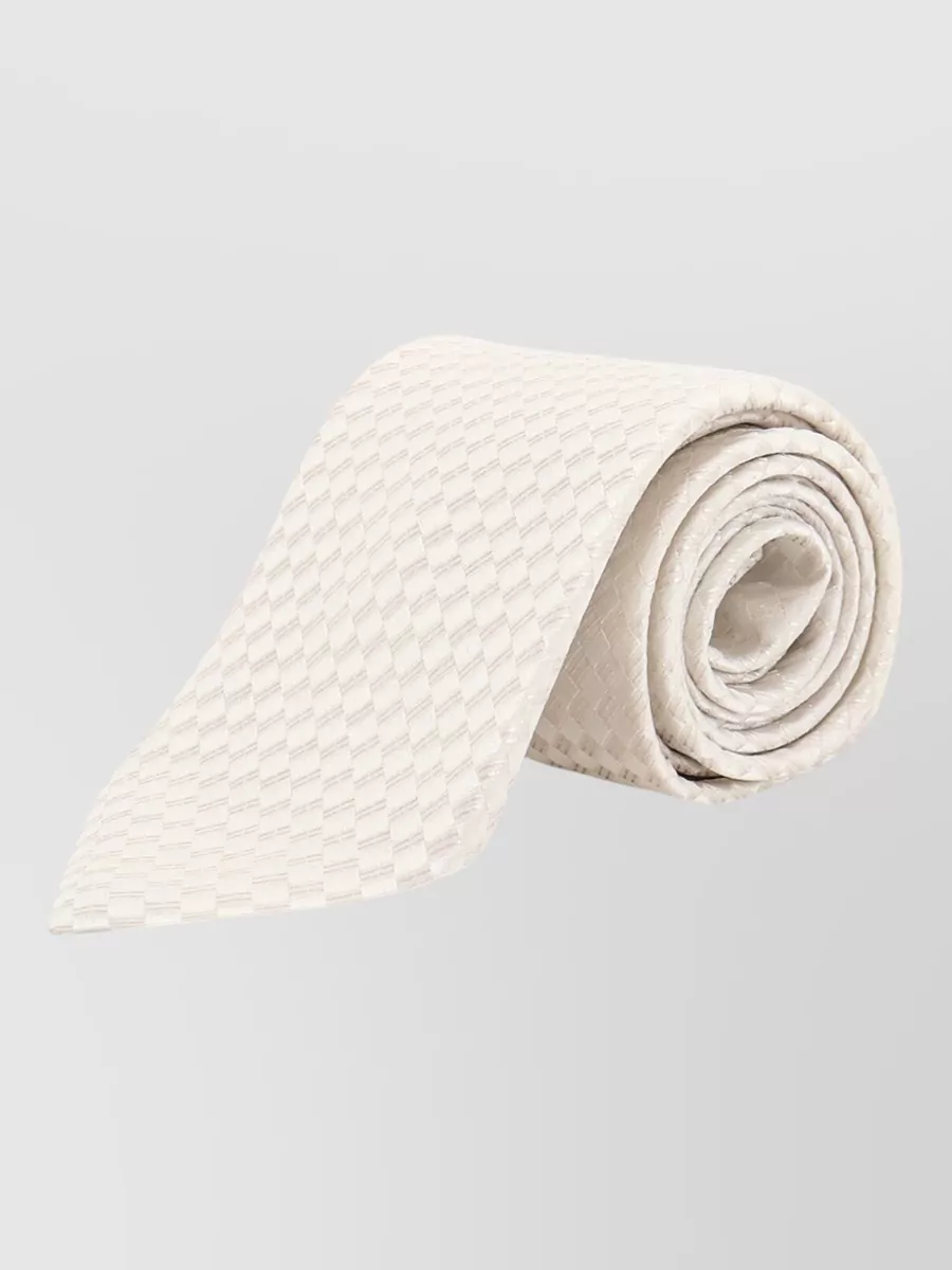 Tom Ford Silk Geometric-Print Tie