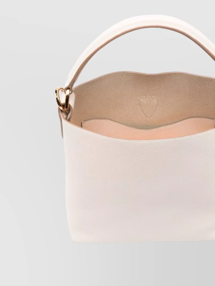 Tod's T Bucket Crossbody Bag Top Handle Strap