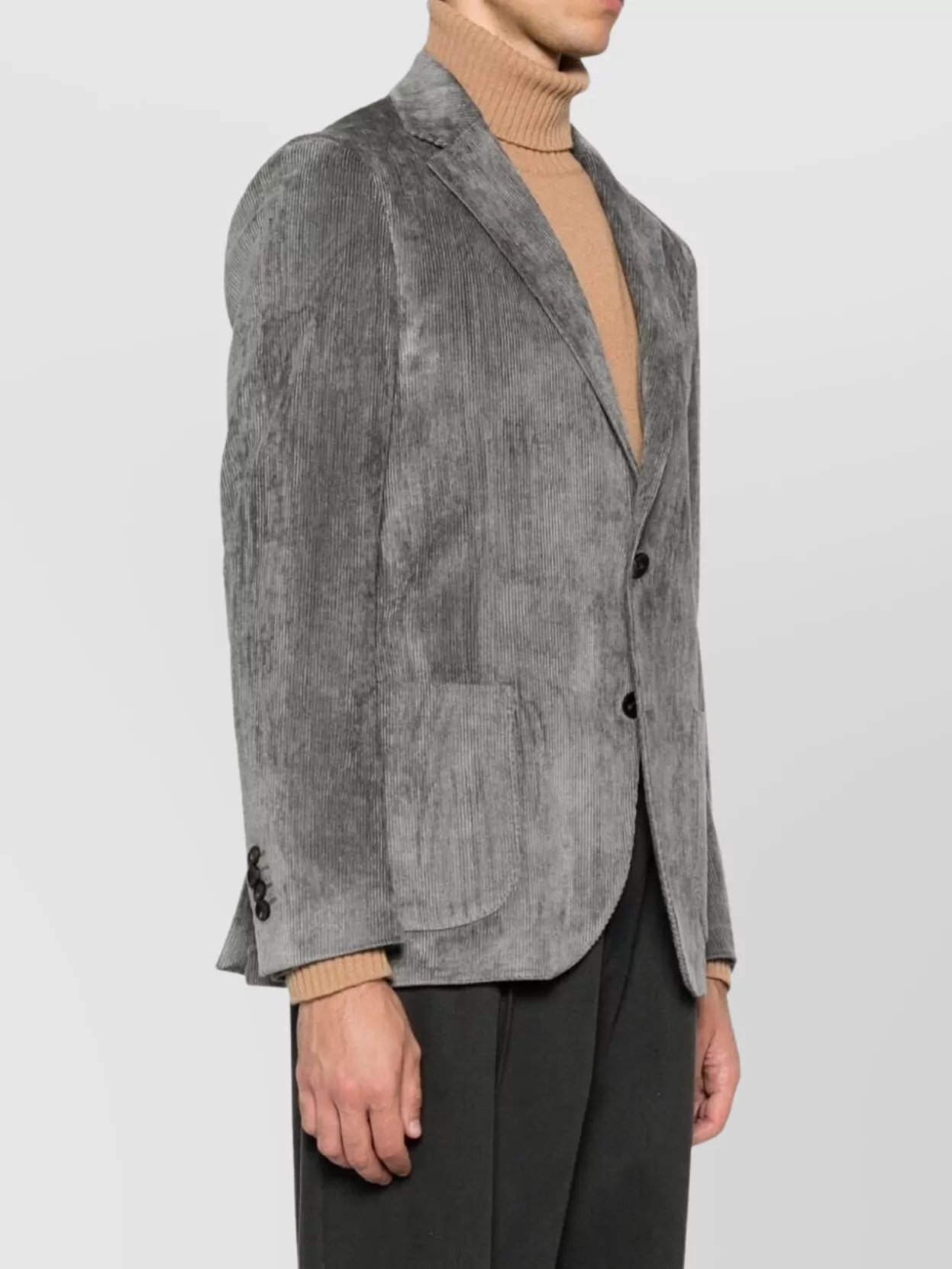 Lardini Man Jacket Special Line Drop 7 Regular Clothing In Gray