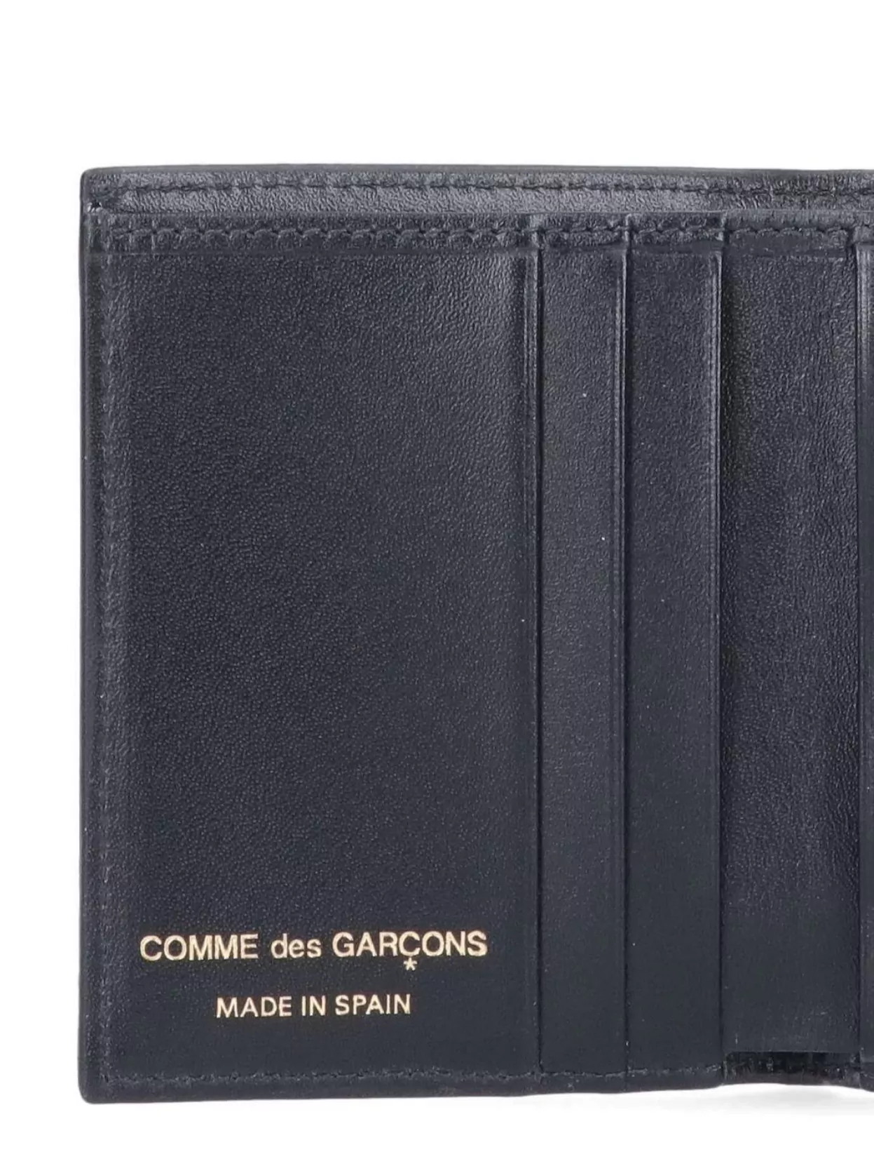 Comme Des Garçons Compact Polka Dot Wallets Cardholders In Grey