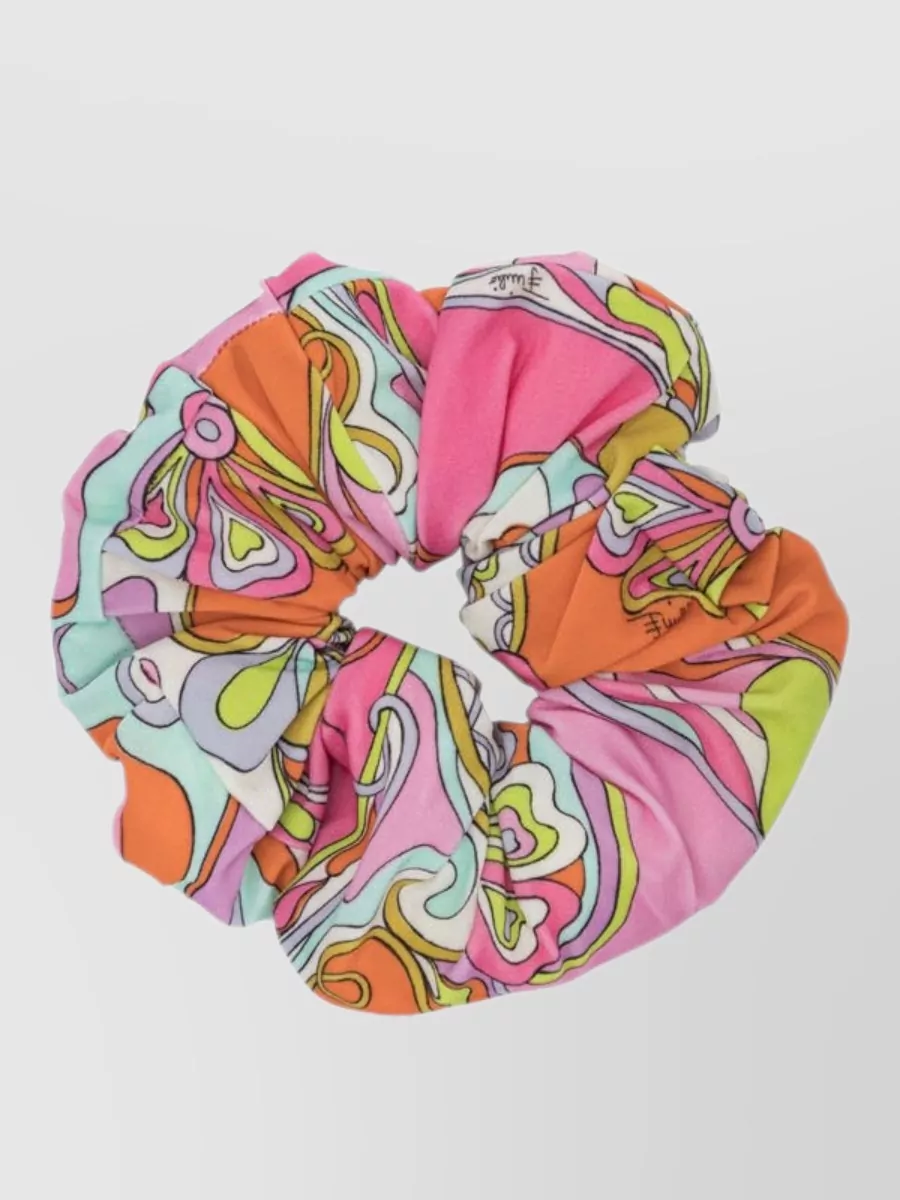 Pucci printed hair tie