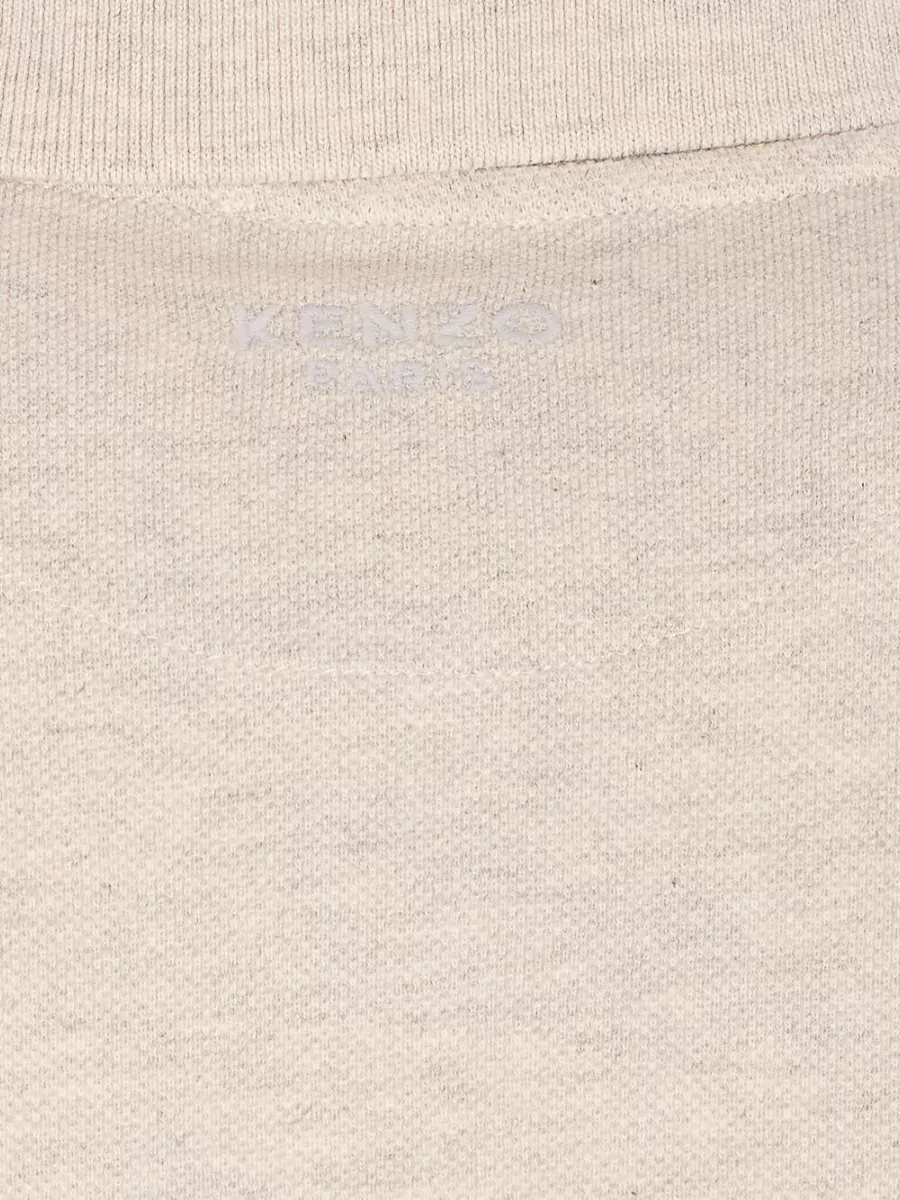 Kenzo Polo Shirt Ribbed Collar Silk Nylon