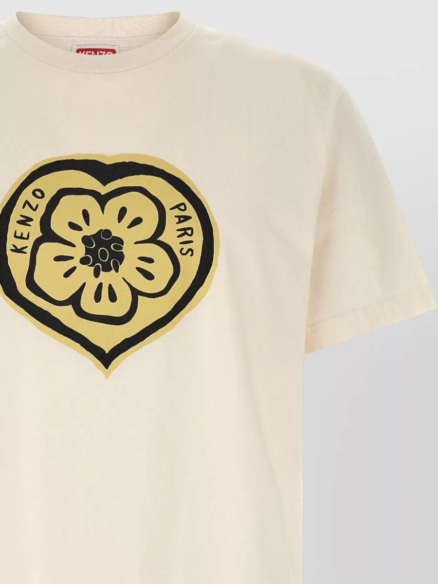 Kenzo Boke Heart Graphic Print Crew Neck T Shirt