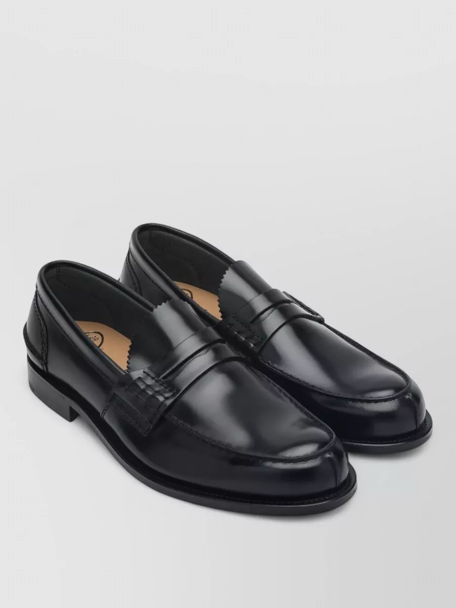 Church's leather loafers