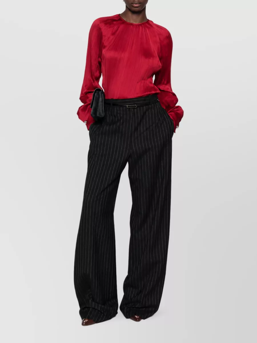 Lanvin Long-Sleeve Blouse