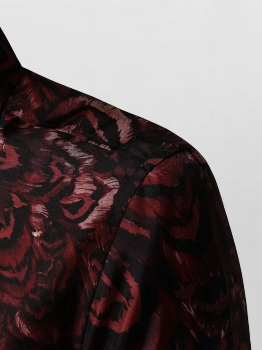 Dolce&Gabbana Silk Patterned Dress Shirt