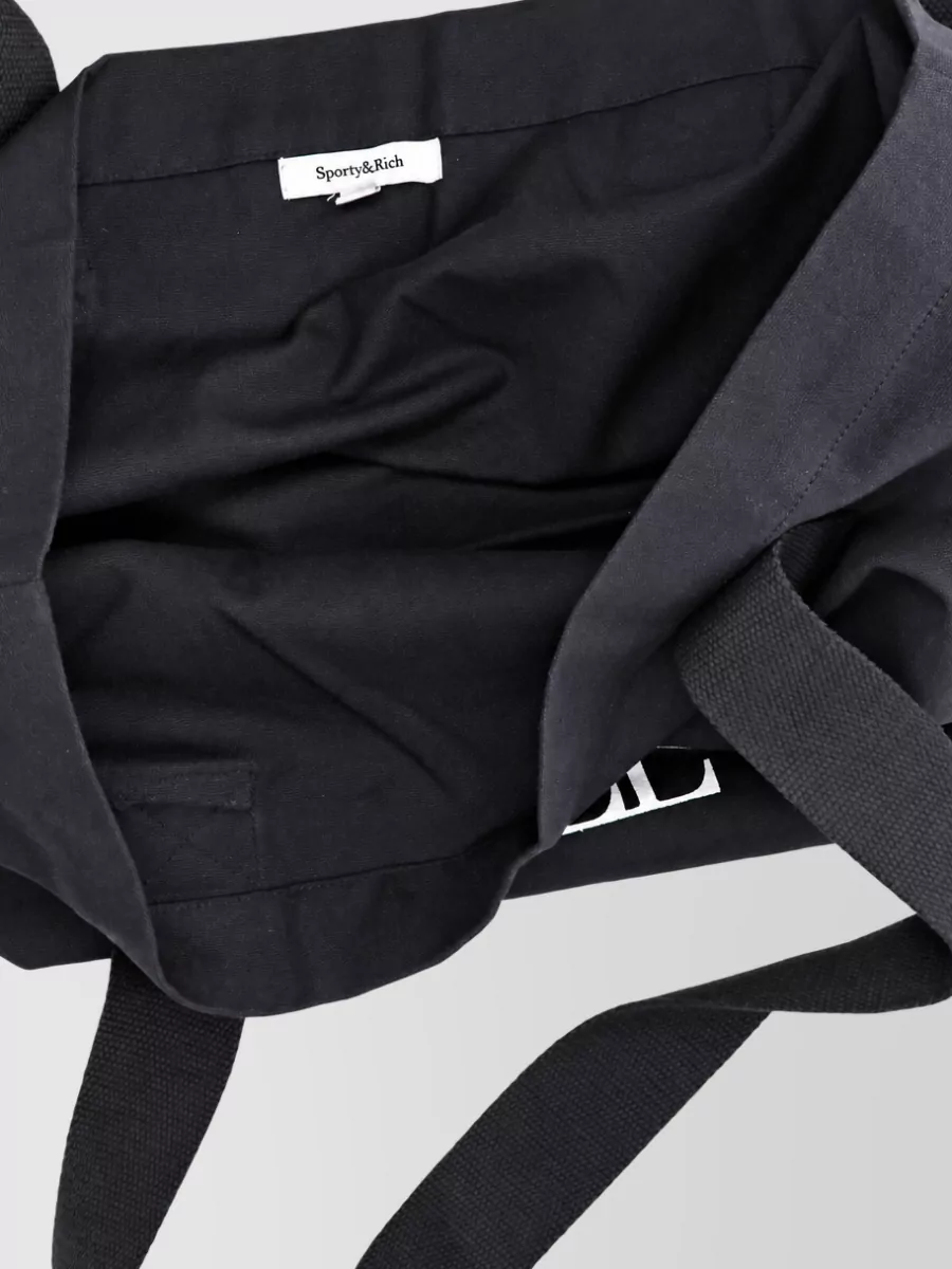 Sporty & Rich Cotton Beach Bag