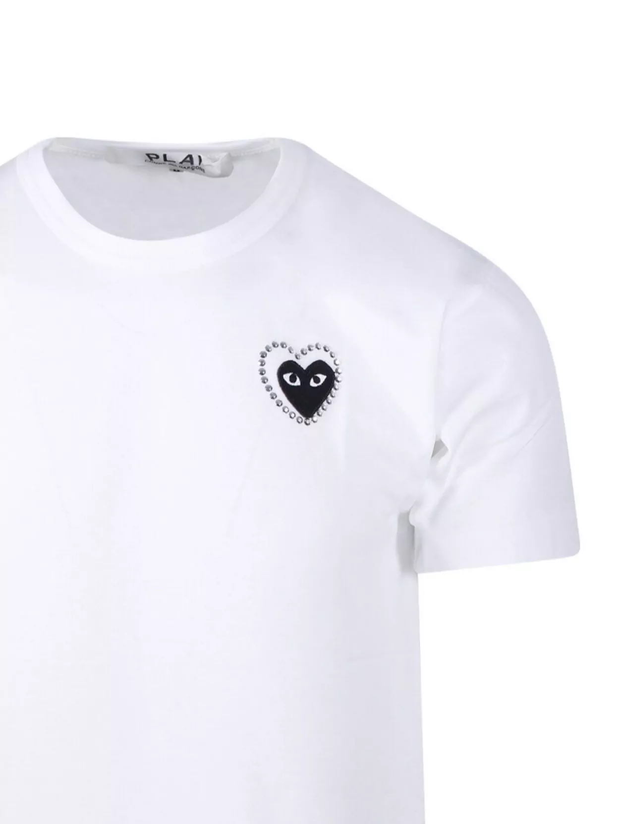 Comme Des Garçons Play Metalstone Crew Neck Short Sleeve T-Shirt
