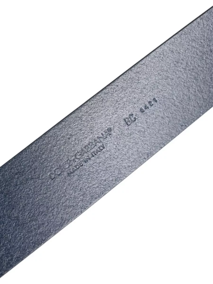 Dolce&Gabbana Calf Leather Belt