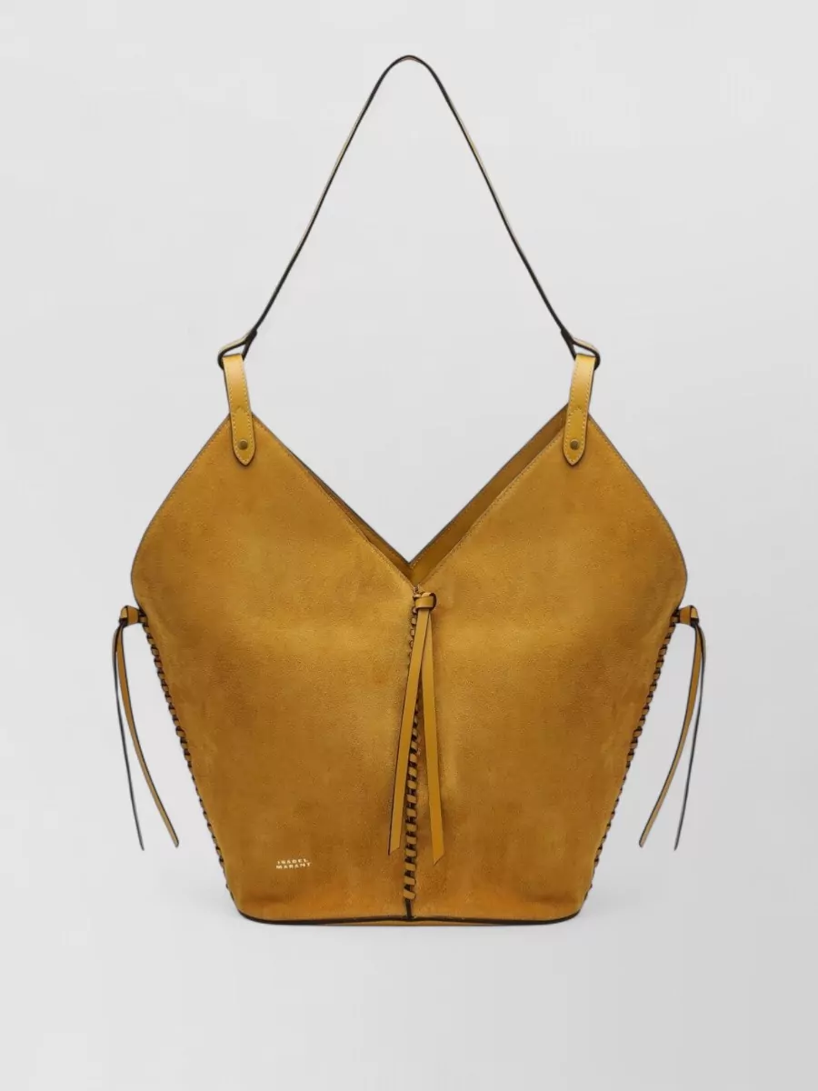 Isabel Marant Velvet calfskin shoulder bag