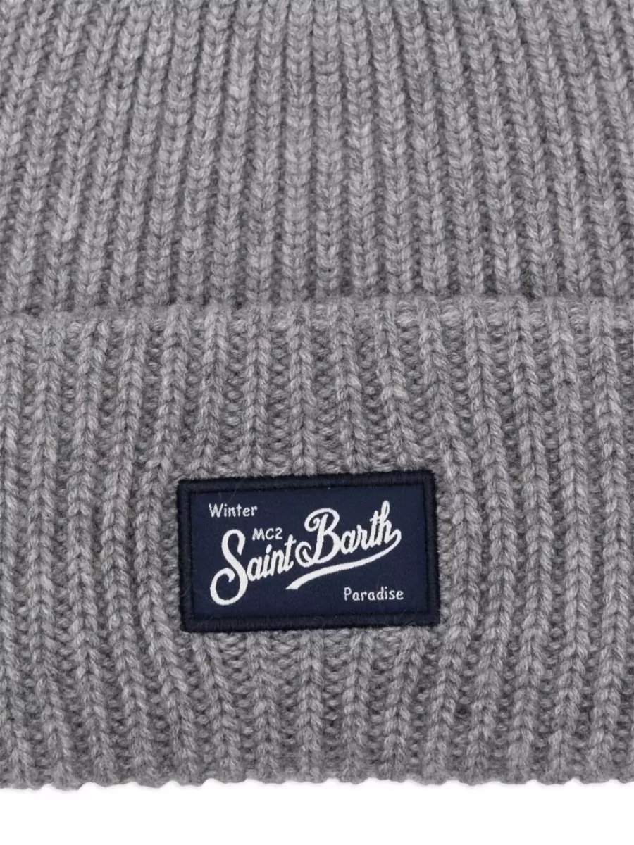 Mc2 Saint Barth Cashmere-Blend Knitted Beanie