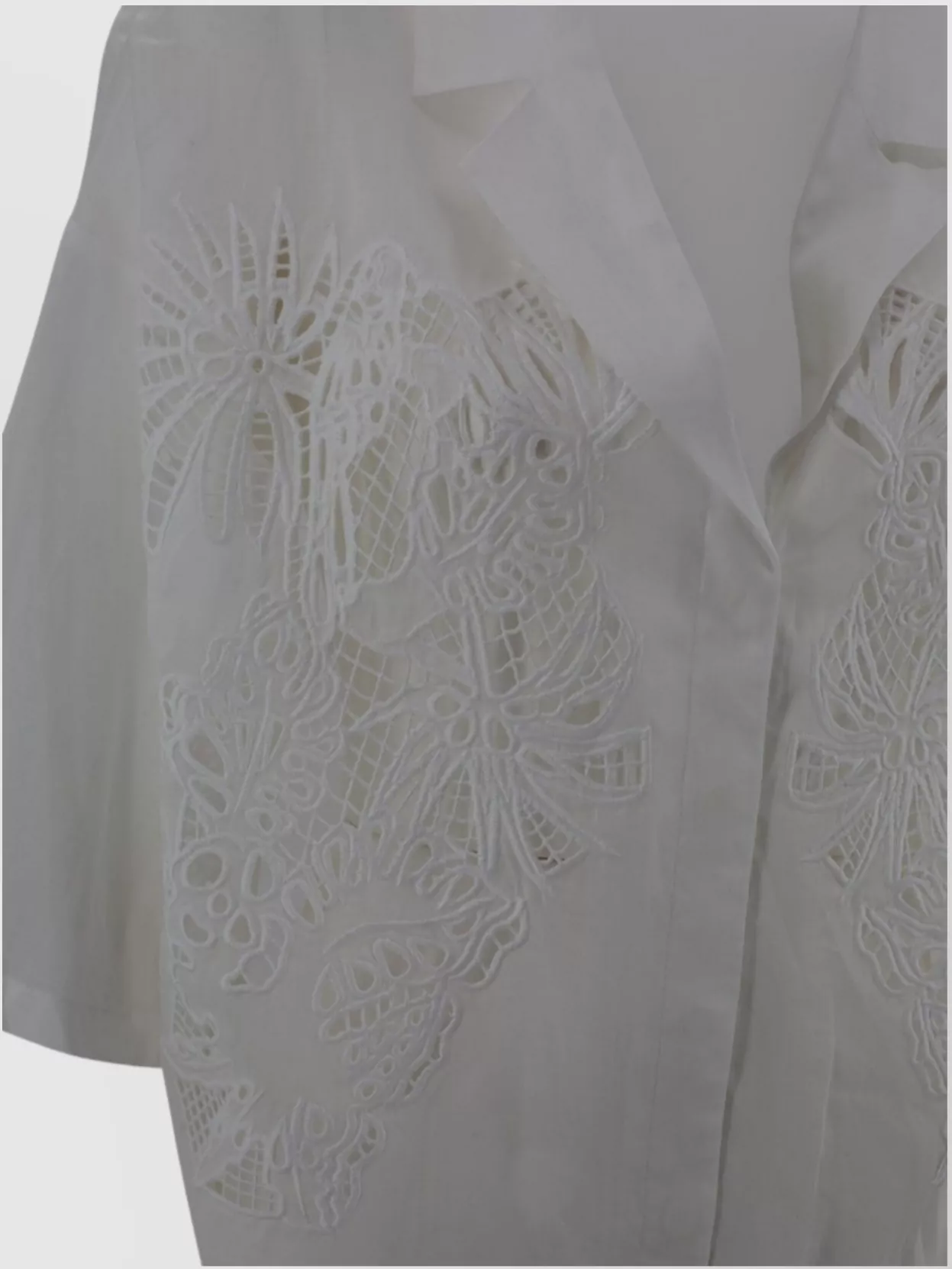 's Max Mara Boxy Shirt In Ramie Canvas