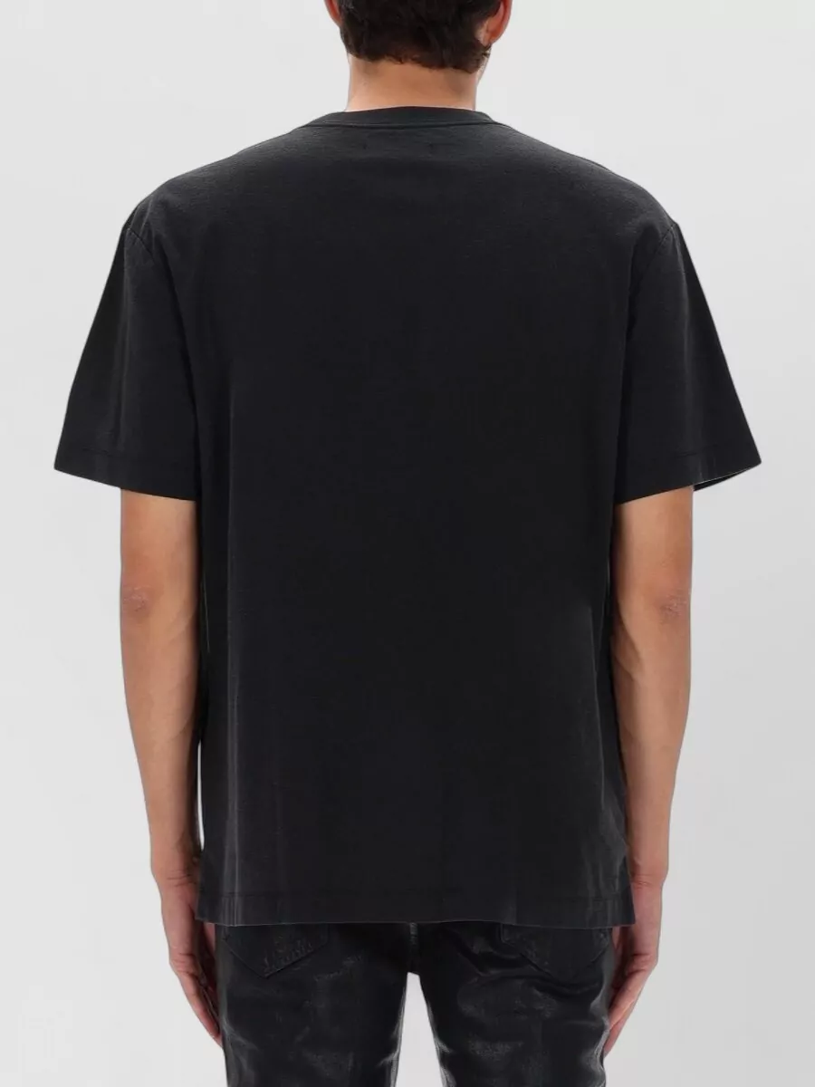 Purple Brand Logo Print T-Shirt