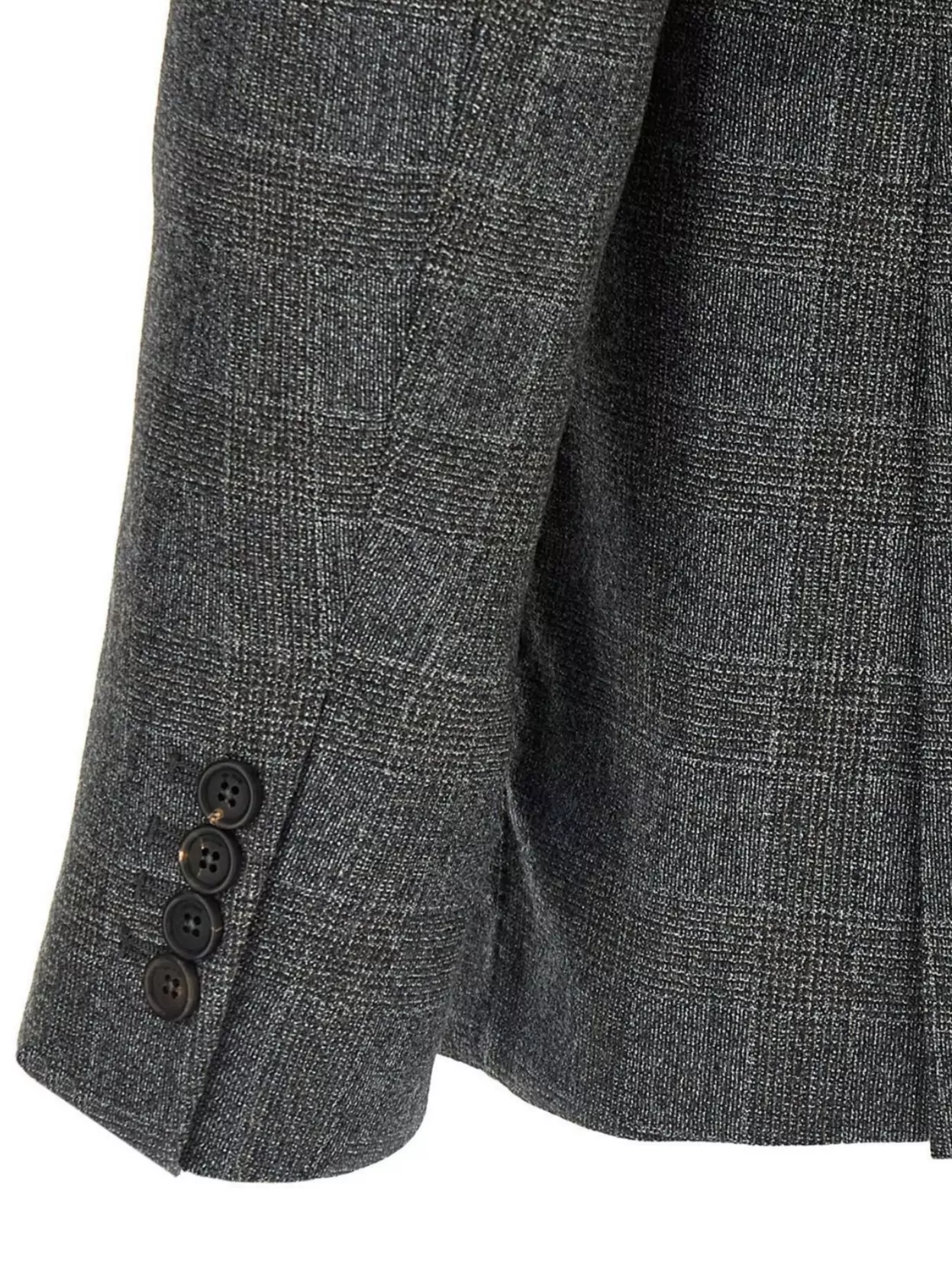 Pal Zileri Check Pattern Notch Lapel Blazer