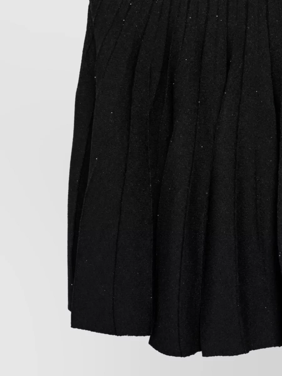 Balmain Ribbed Sequin Mini Dress