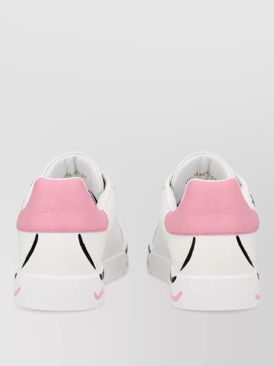 Dolce&Gabbana Portofino Sneaker Casual Style Rubber Sole