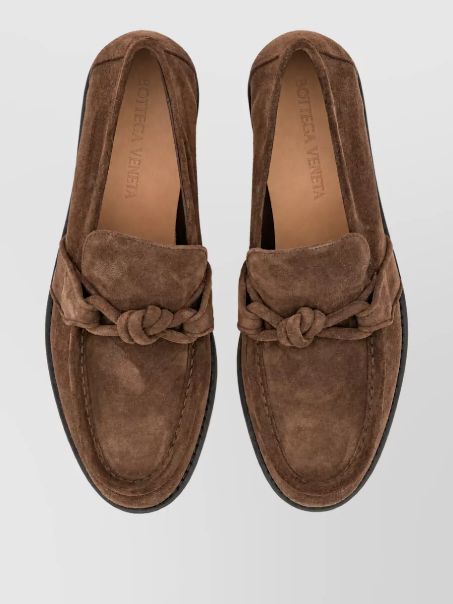 Bottega Veneta Astaire Knot Detail Loafer Mule Shoe