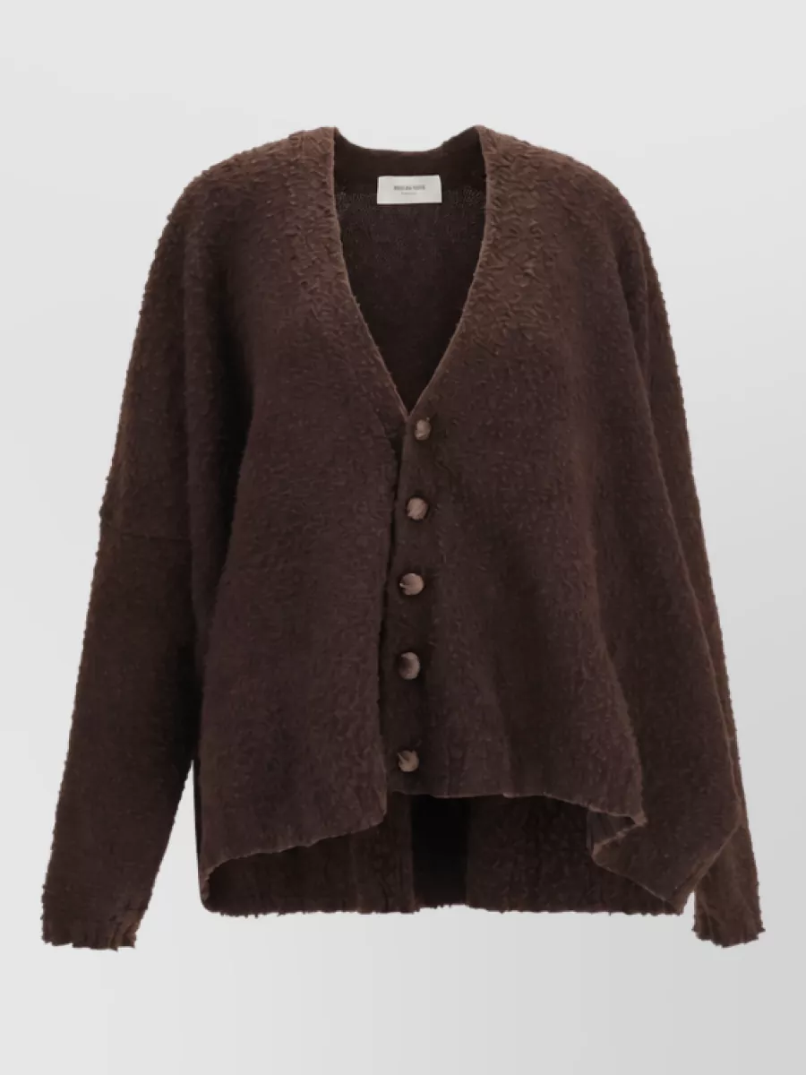 Golden Goose wool oversized casentino-effect cardigan