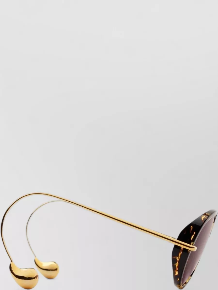 Bottega Veneta Acetate Aviator Sunglasses