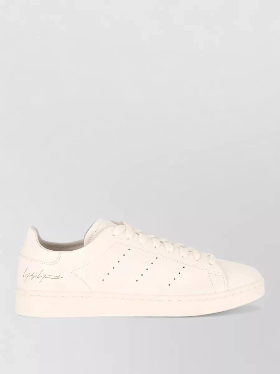 Y-3 Leather Low-Top Sneakers